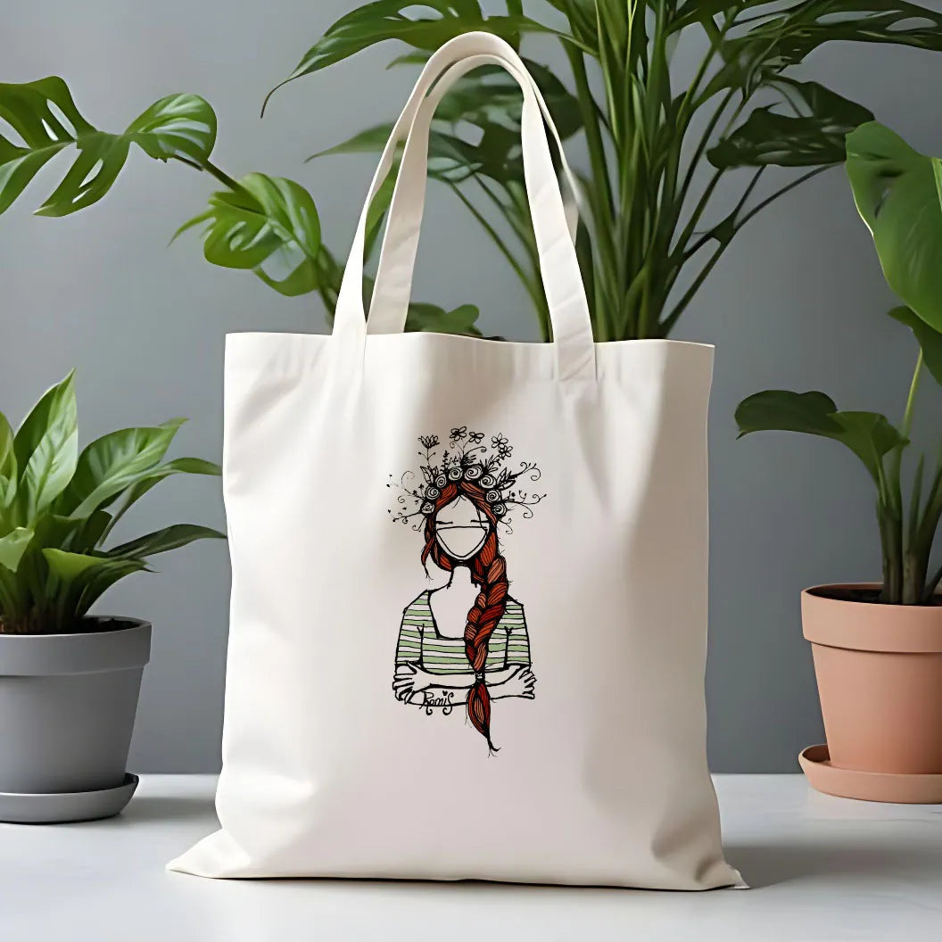 Spring in My Head Tote Bag