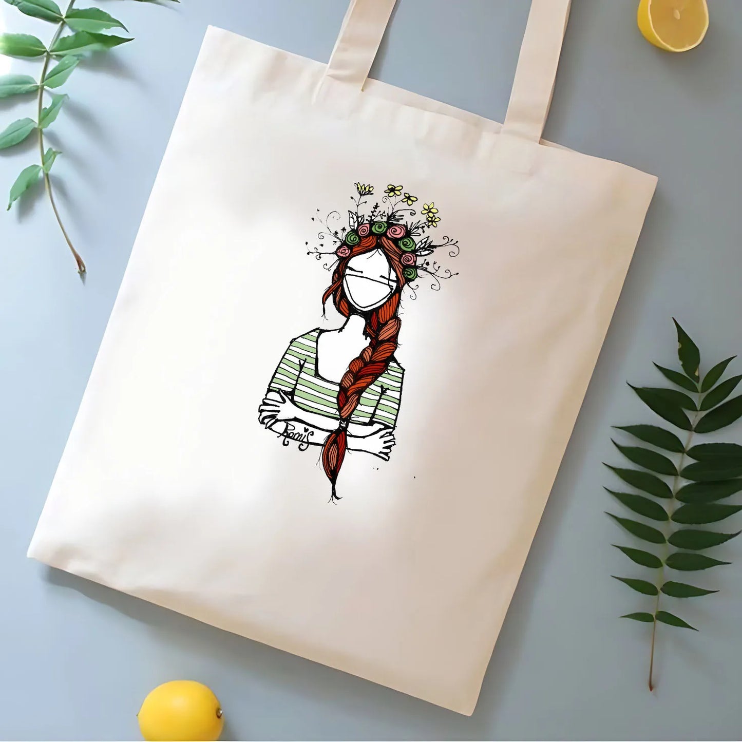 Spring in My Head Tote Bag